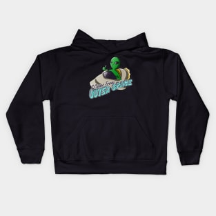 Alien Rocket Ufo Spaceship From Space Kids Hoodie